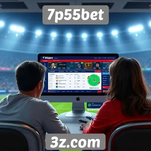 Acessibilidade e navegação do site 7p55bet