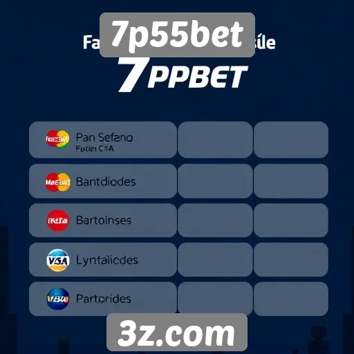Métodos de pagamento oferecidos pelo 7p55bet